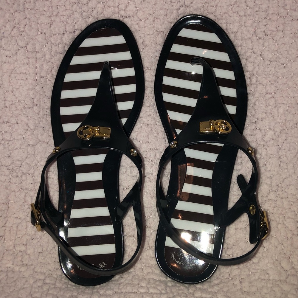 Authentic Henri Bendel Jelly sandals